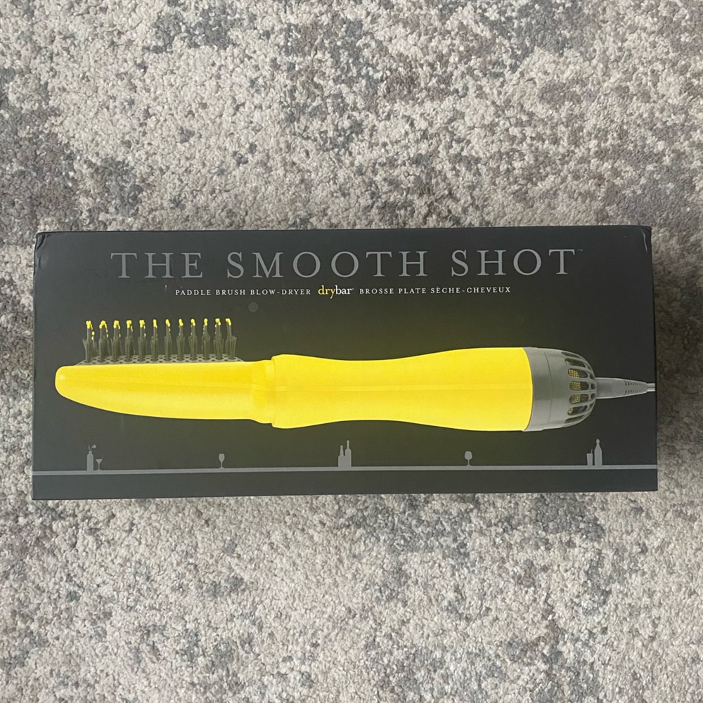 Drybar The Smooth Shot Paddle Brush Blow-Dryer - Yellow